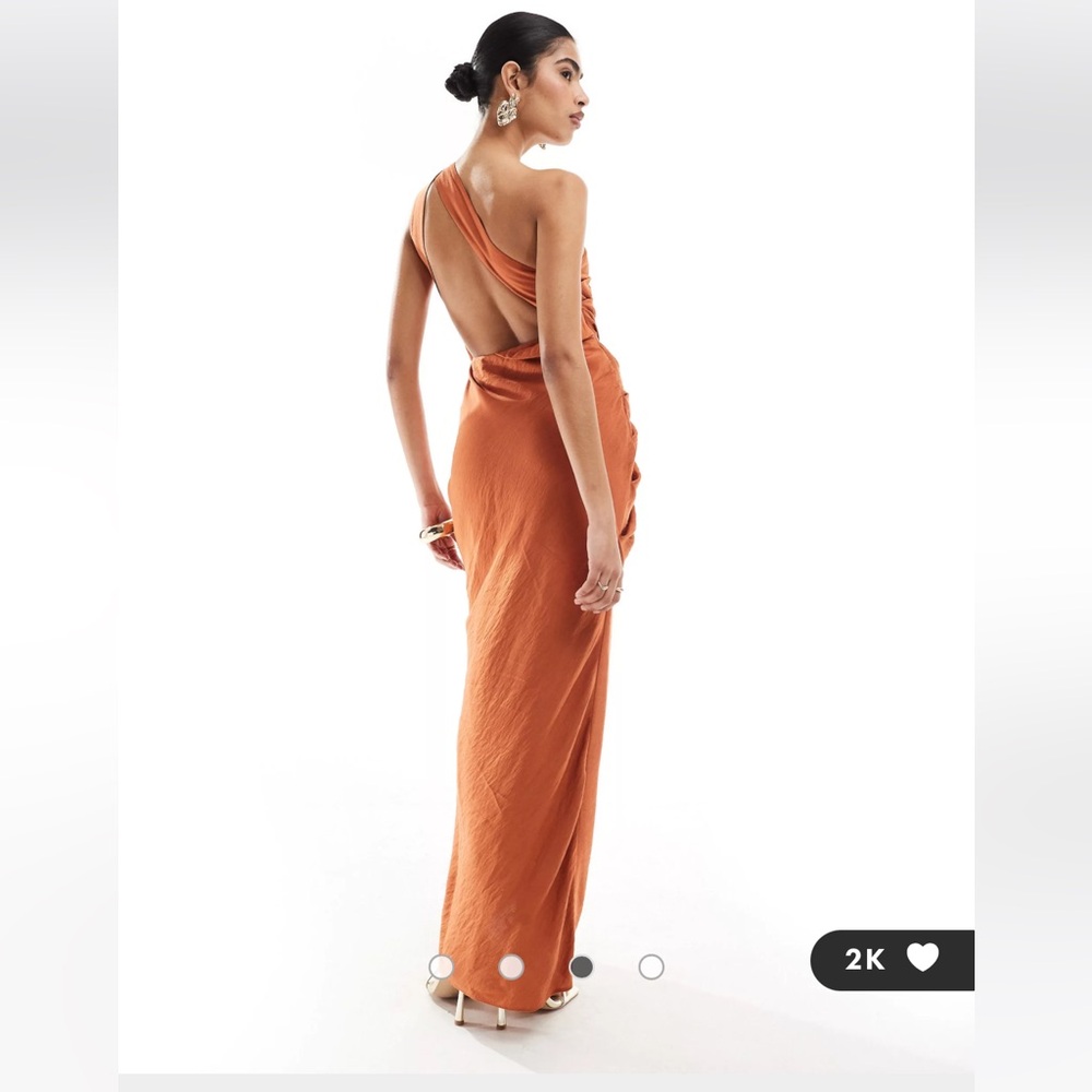 Orange dress